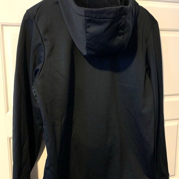 AUTHENTIC NIKE THERMA DRI-FIT GFX 2 BLACK/GRAY PULLOVER HOODIE SIZE SMALL - Picture 4 of 5